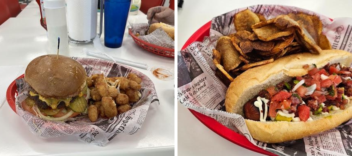 Daddy's Dogs and More Menu